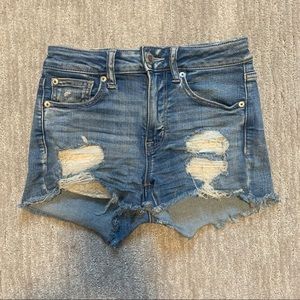 AEO jean shorts